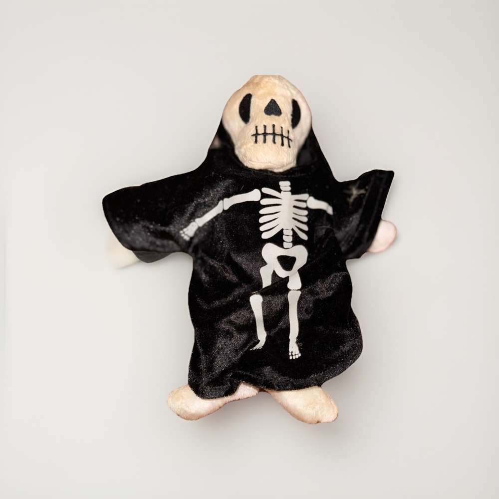 Creepers Skeleton #4376 Ty Beanie‎ Baby 2001 PE Retired Halloween